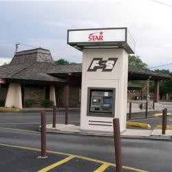 Small Footprint Drive-up ATM Kiosk With Canopy